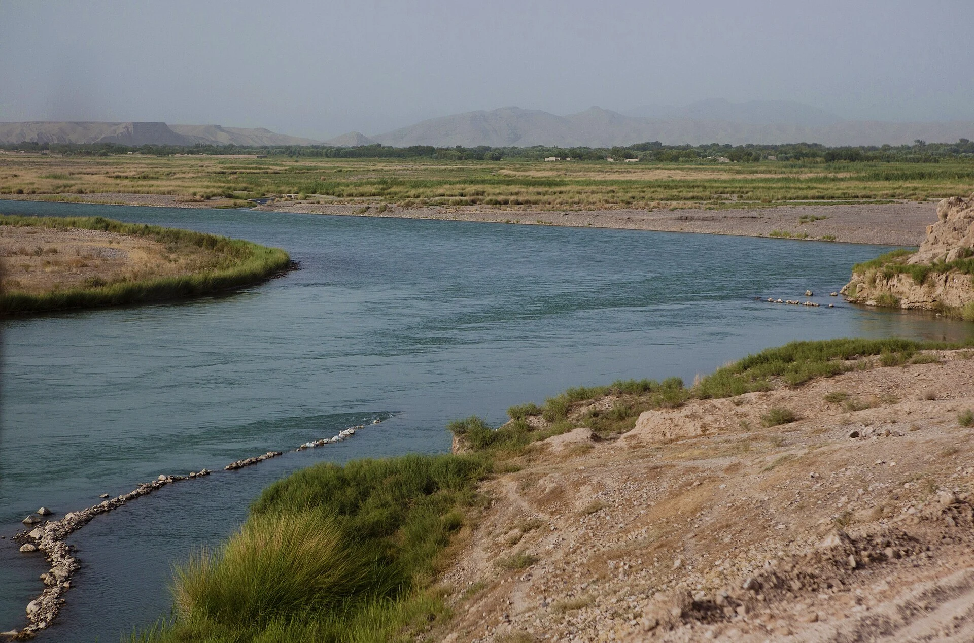 The Helmand River near Kajaki
