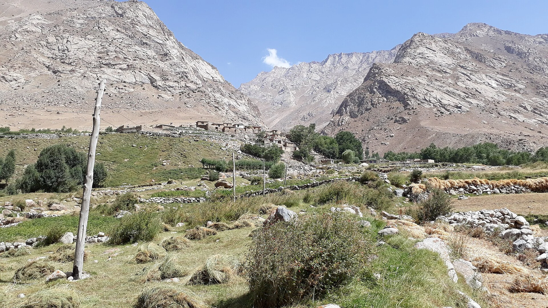 Yangai village, Warsaj, Takhar